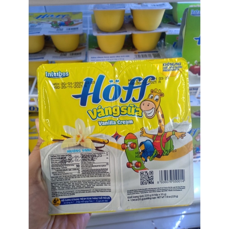 Váng sữa hoff hạn sử dụng dài