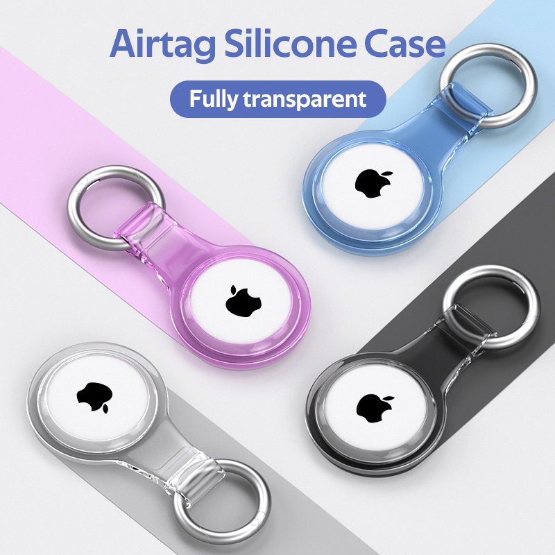 Ốp Lưng Silicon Họa Tiết Hoạt Hình Dễ Thương Cho Apple Airtags