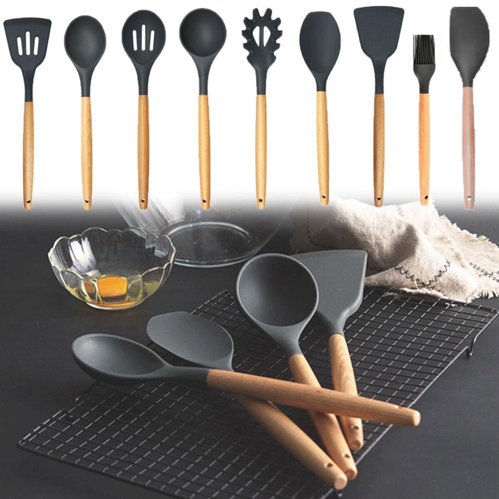 [COD] Bộ Dụng Cụ Nấu Ăn Bằng Silicone Chất Lượng Cao