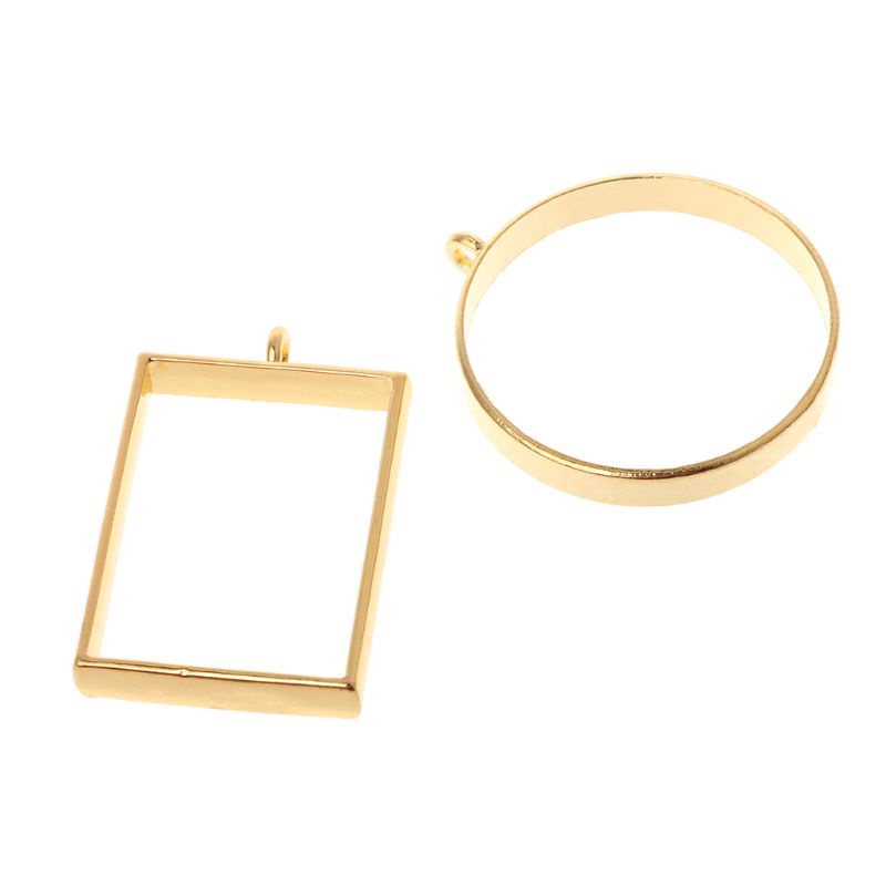 Set 10 Giá Đỡ Kim Loại Hình Vuông / Tròn