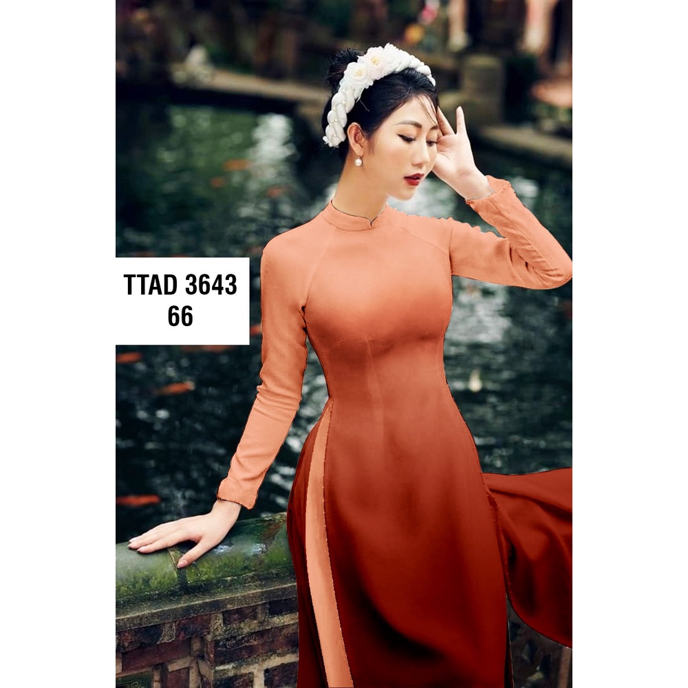 VẢI MAY ÁO DÀI IN KỸ THUẬT SỐ MÀU SẮC OMBRE