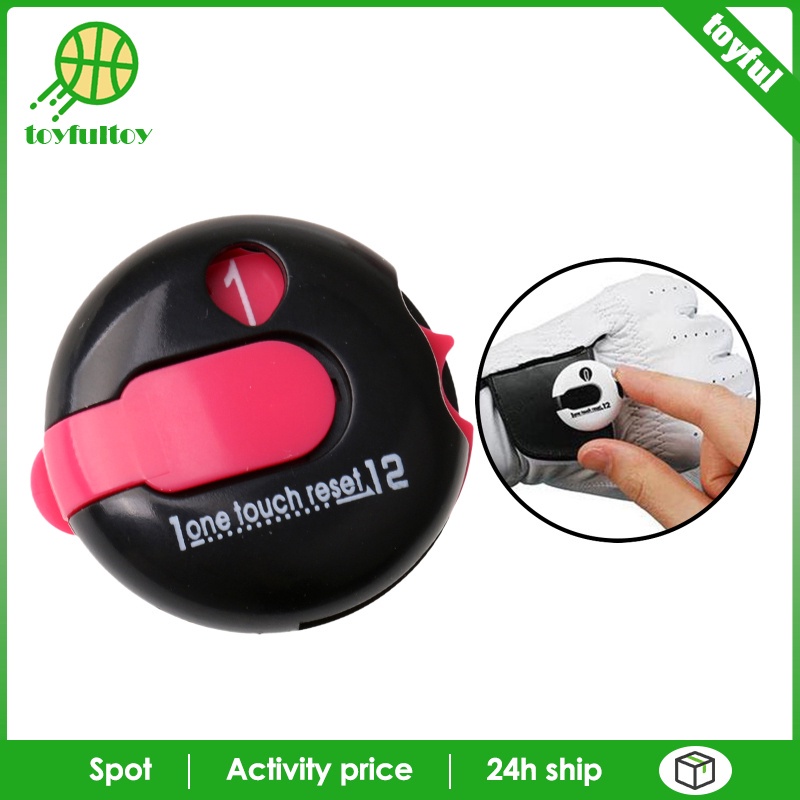 Kẹp Đếm Điểm Chơi Golf Mini Màu Trắng