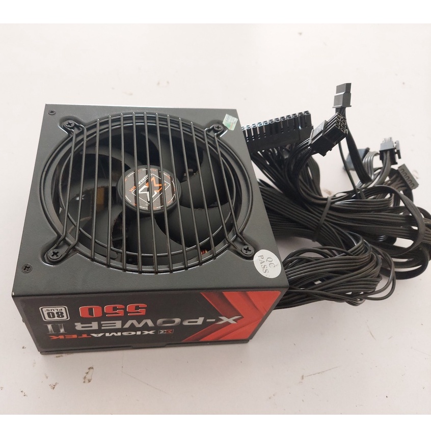 Nguồn Máy Tính XIGMATEK X-POWER II 550 Chuẩn 80PLUS Cũ