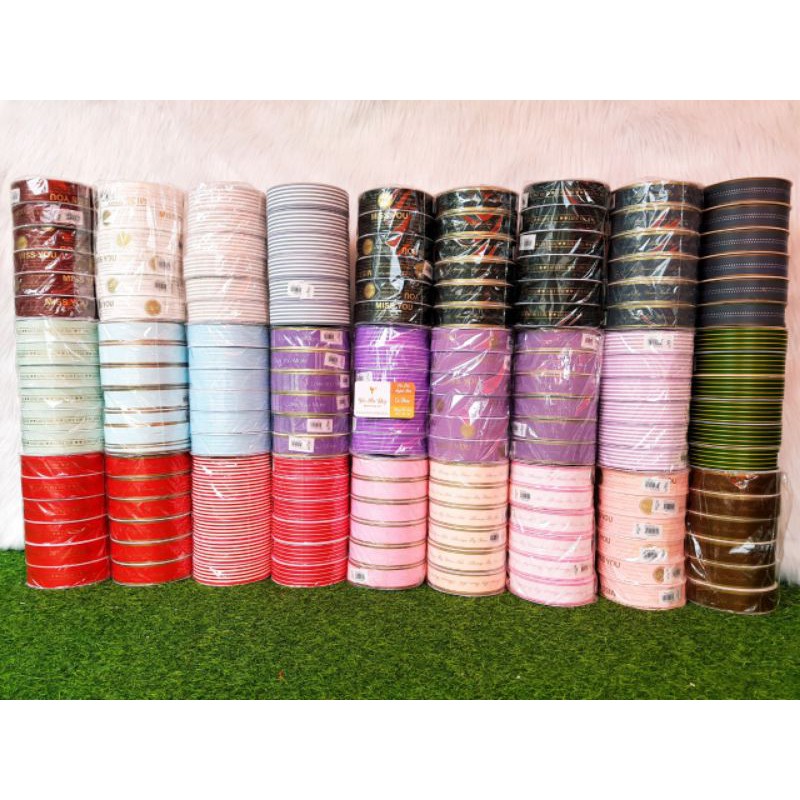 Ruy băng nhựa hàng Thái bản 3cm (mua nhiều giá giảm)