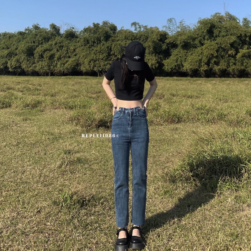[Mã FAMARAL1 giảm 10K đơn 50K] [ ẢNH THẬT ĐỘC QUYỀN ] Quần jeans ôm xích 2 bên 128