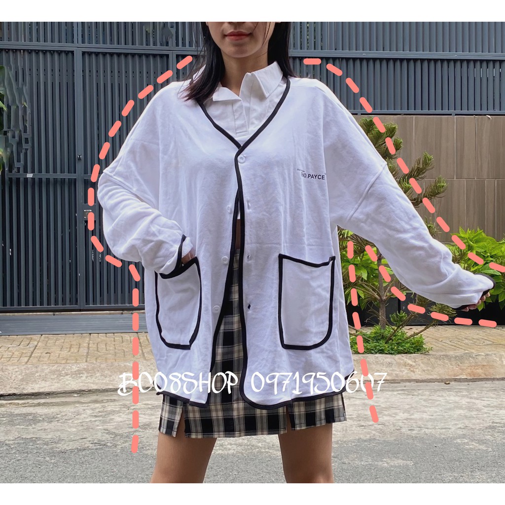 Áo Khoác Gile END Korean Chất vải cotton 2 màu Đen Trắng có size | BigBuy360 - bigbuy360.vn