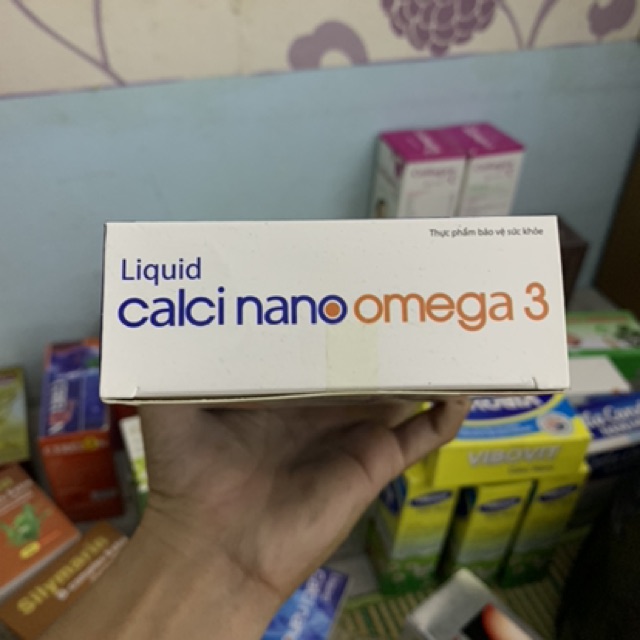 Calci Nano Omega 3 Hỗ trợ sức khoẻ xương khớp, phát triển chiều cao, ngừa loãng xương