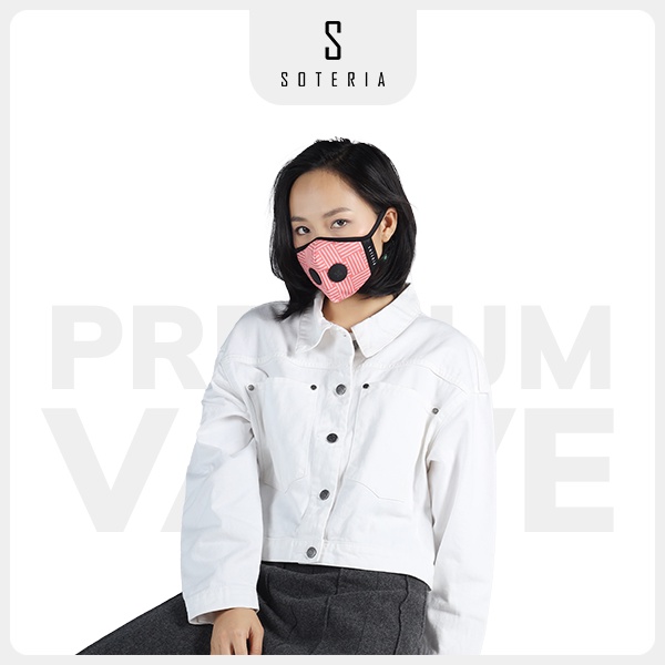 Khẩu trang thời trang SOTERIA Pinkline ST015 - N95 lọc hơn 99% bụi mịn 0.1 micro - Size S,M,L
