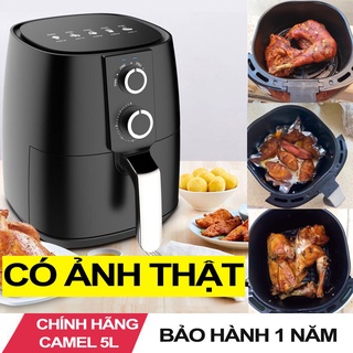 Nồi Chiên Không Dầu CAMEL dung tích 5L ,6L và 8L (BH 12T) Chính Hãng tặng kem giấy