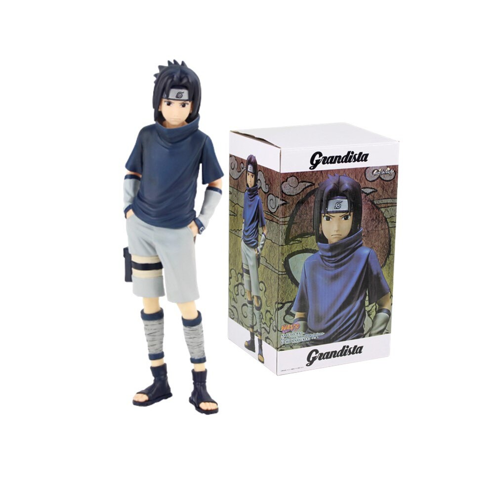 Mô Hình Nhân Vật Ninja UCHIHA SASUKE Trong Truyện Naruto- Cao 24cm