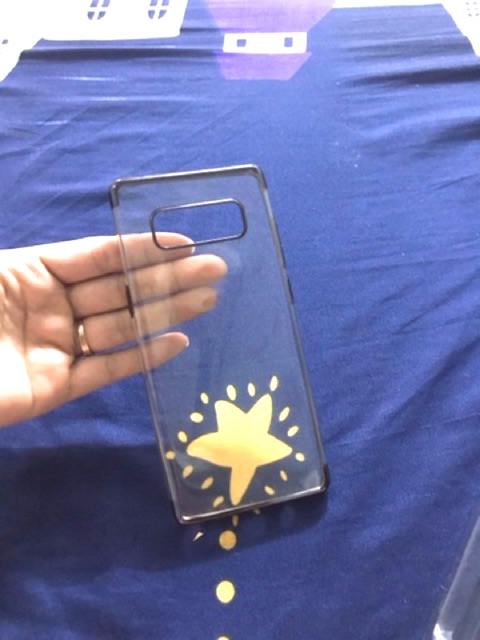 Ốp lưng trong viền màu samsung note 8 chính hãng OU