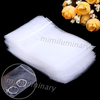 100 Túi Zip Nhựa Trong Suốt 6cm X 9cm Có Thể Tái Sử Dụng