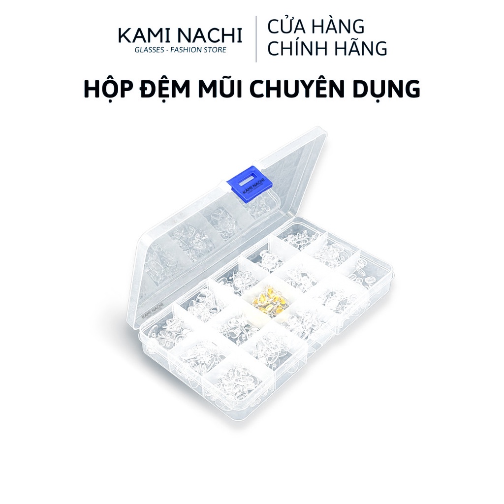 Hộp đệm ve mũi chống trượt chuyên dụng nhiều kích cỡ cho mắt kính KAMI NACHI