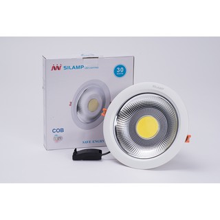 Đèn led downlight âm trần cob 30w