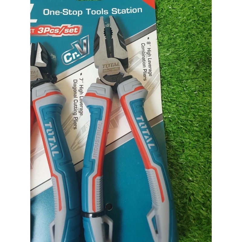 Bộ 3 kìm răng, cắt và mũi dài  TOTAL THT2K0301S