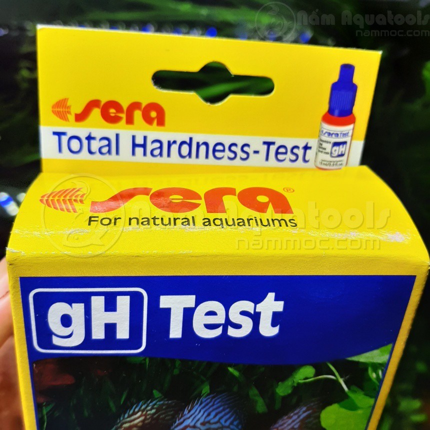 SERA Test Kit | Test gH SERA - Kiểm tra độ cứng cho bể cá thuỷ sinh