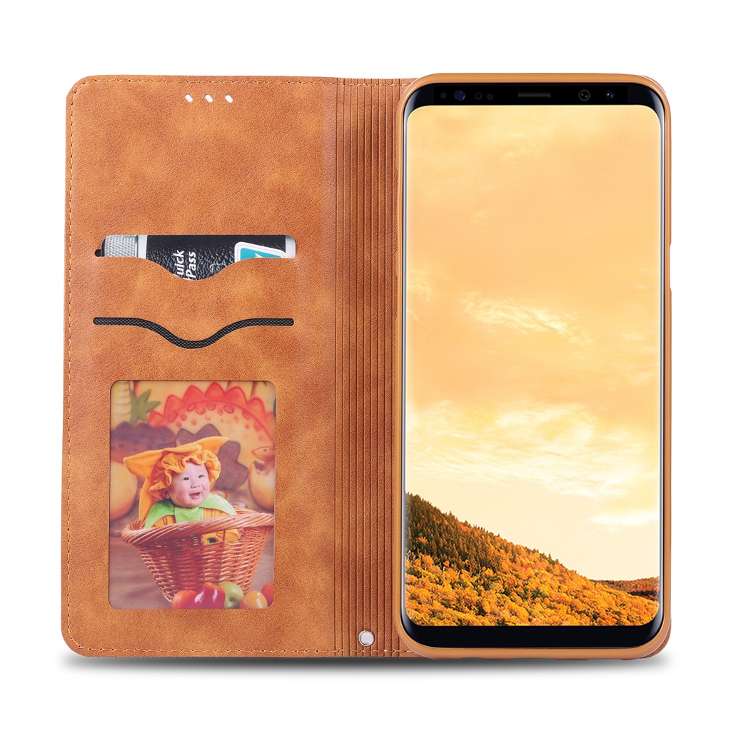 SAMSUNG GALAXY S8 PLUS S8+ FUGU Leather phone cover case | BigBuy360 - bigbuy360.vn