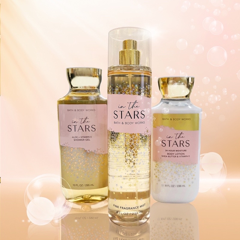 In the Stars - Bộ sản phẩm sữa tắm, dưỡng da, xịt thơm toàn thân Bath and Body Works