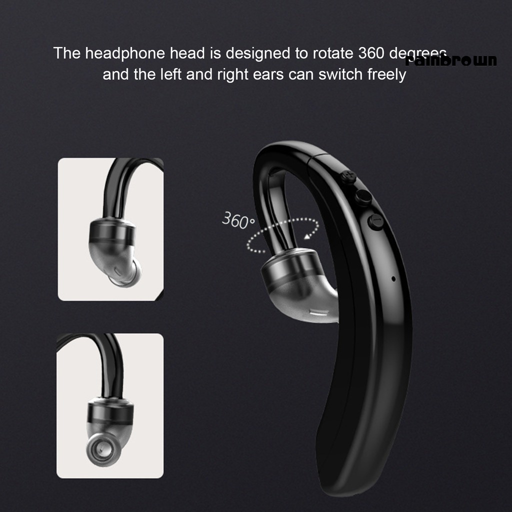 Set 1 Tai Nghe Bluetooth 5.0 M20 Giảm Tiếng Ồn Có Móc Vành Tai Tiện Dụng