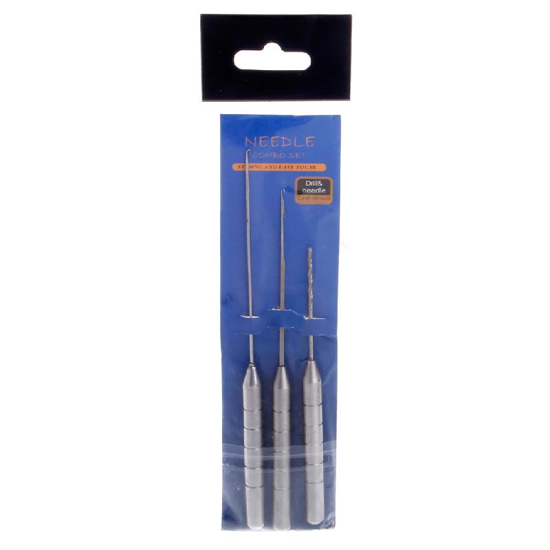 Bộ Mũi Khoan Bắt Cá Chép 3 Trong 1 Bằng Thép Không Gỉ Tiện Lợi