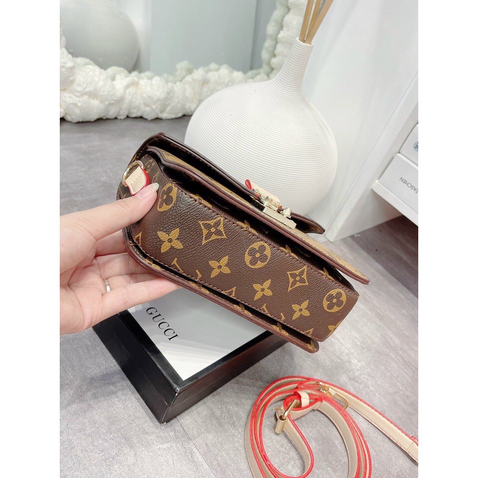 Túi đeo chéo Mini Lv thời trang mới nhất 2021 nhập khẩu mới nhất cho nữ SIZE 20 * 15 * 6