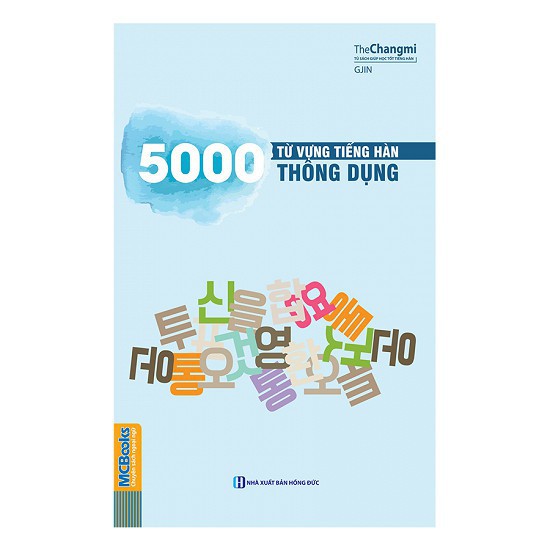 Sách 5000 Từ vựng tiếng hàn thông dụng