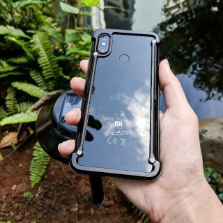 Ốp khung viền kim loại chống sốc OATSBASF cho Xiaomi Mi 6, Mi 9, Mi 9se, samsung Note 9, iphone 7plus, 8plus