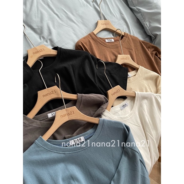 Áo pull trơn tag 3158 nhiều màu Nana21 Nanastore21