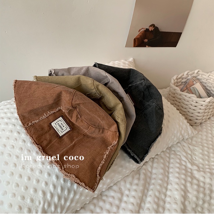 Mũ xô chống nằng phong cách Hàn Quốc cho nữ