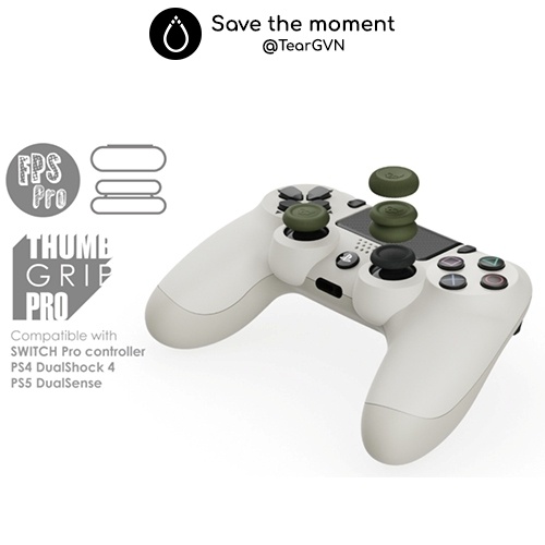 Bộ nút bọc Analog (Skull & Co) cho tay cầm PS4 / PS5 / Switch Pro Controller - Vỉ 3 cặp | BigBuy360 - bigbuy360.vn