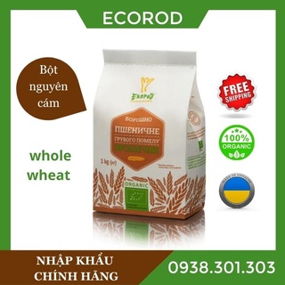 Bột mì nguyên cám hữu cơ Erocod 1kg