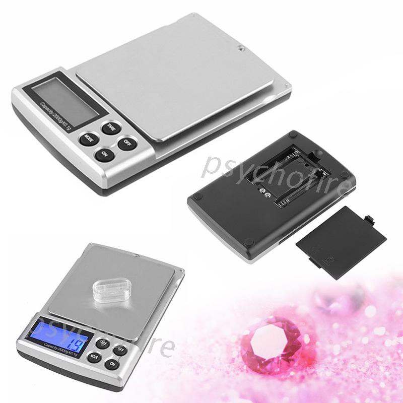 Cân Điện Tử Bỏ Túi 2000g X 0.1g