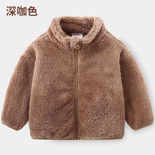 ÁO LÔNG KHOÁ KÉO CỔ CAO CHO BÉ 25 YC35