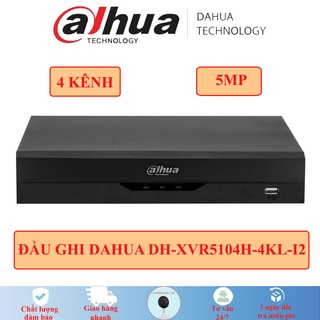Đầu ghi hình 4 kênh Analog  5MP/2K Dahua DH-XVR5104H-4KL-I2 Chính hãng Dahua bảo hành 24 tháng