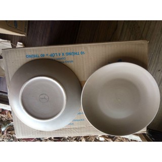 dĩa sứ màu Paster dày, đẹp hàng quà tặng compho
