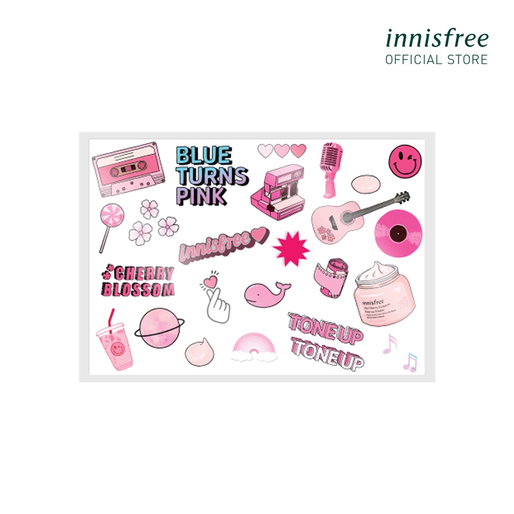 (Quà tặng) Hình dán innisfree Cherry Blossom Sticker