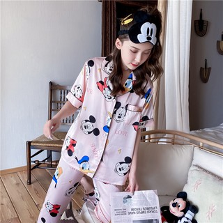 Pijama Lụa Cộc Tay Cao Cấp Y57