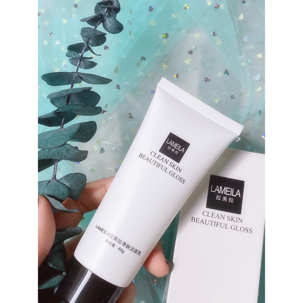 Sữa Rửa Mặt Trắng Da Nội Địa Trung Lameila makeup cleanser LSRM2