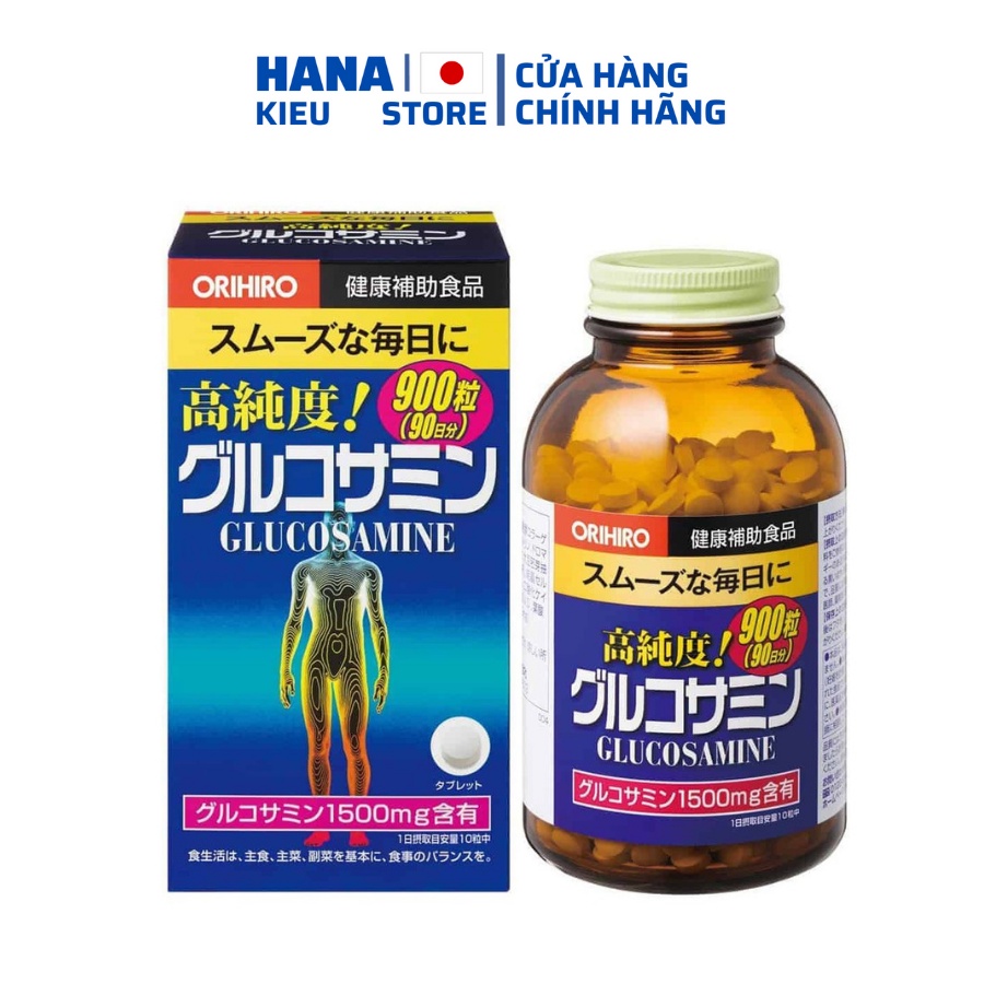 Viên uống bổ sung Glucosamine ORIHIRO Nhật Bản giảm đau xương khớp 360 viên - 900 viên