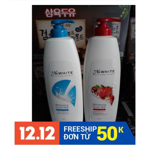 Sữa tắm dưỡng trắng da Nuwhite 1.2l