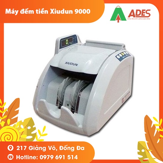 Máy đếm tiền Xiudun 9000 - 1200 tờ/ phút cao cấp hiện đại nhất - BH chính hãng 12 tháng