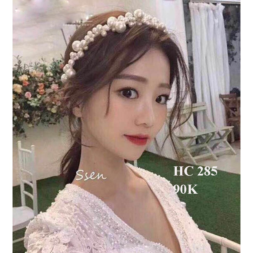 Phụ kiện cưới, hoa cài cô dâu(HC 285)