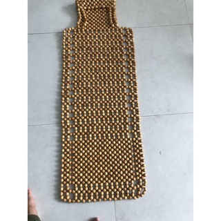 Áo bọc ghế ô tô hạt gỗ