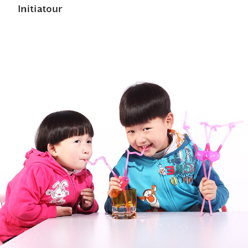 Ống Hút Hình Trái Tim Độc Đáo