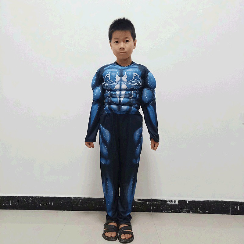Đồ siêu nhân tặng kèm mặt nạ trùm đầu thiết kế đẹp mắt Herokids COSPLAY2118