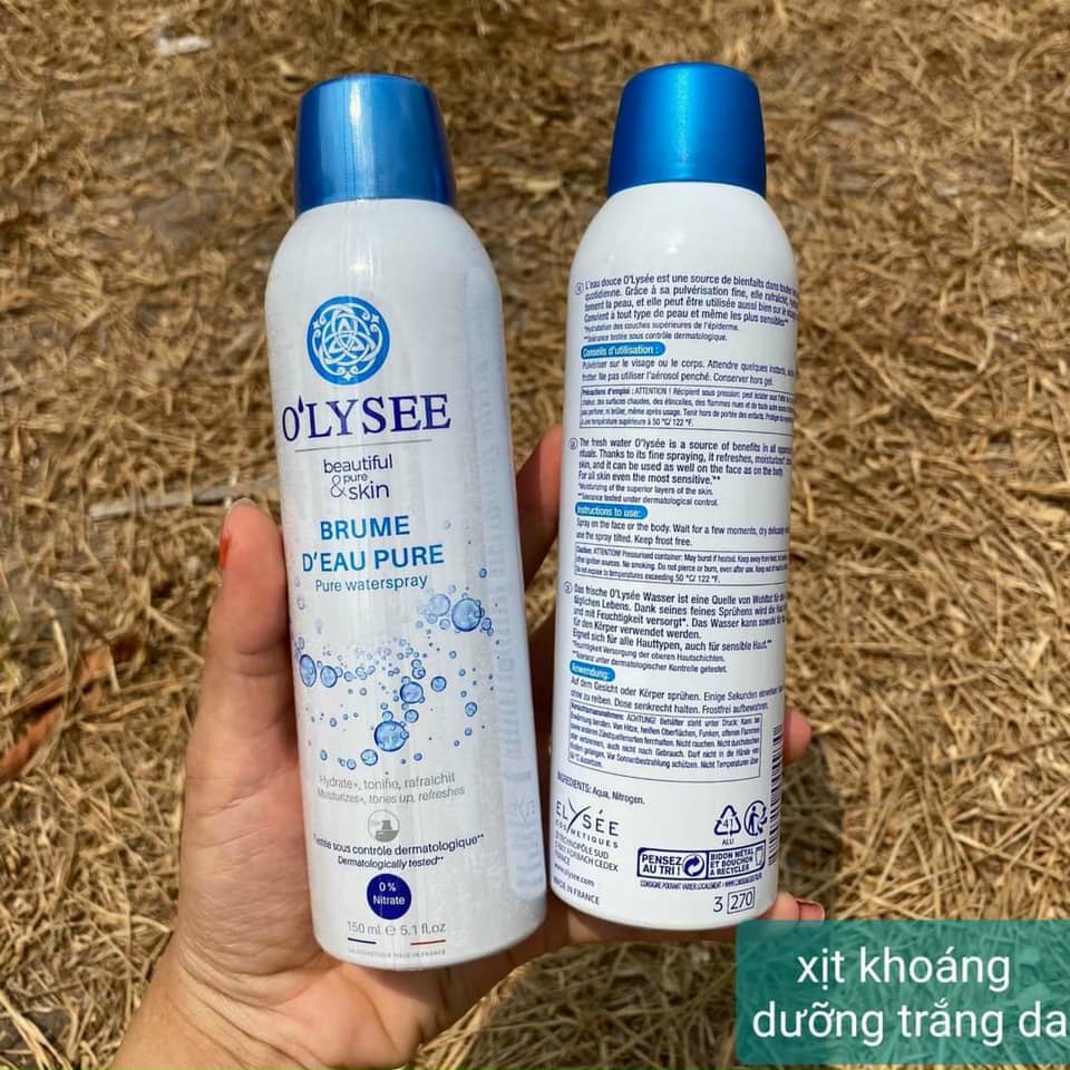 Xịt Khoáng O'LySee Olysee Natural Mineral Water Spray 400ml | BigBuy360 - bigbuy360.vn