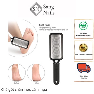 Chà gót chân, chà gót chân cầm tay nhựa đặc cao cấp