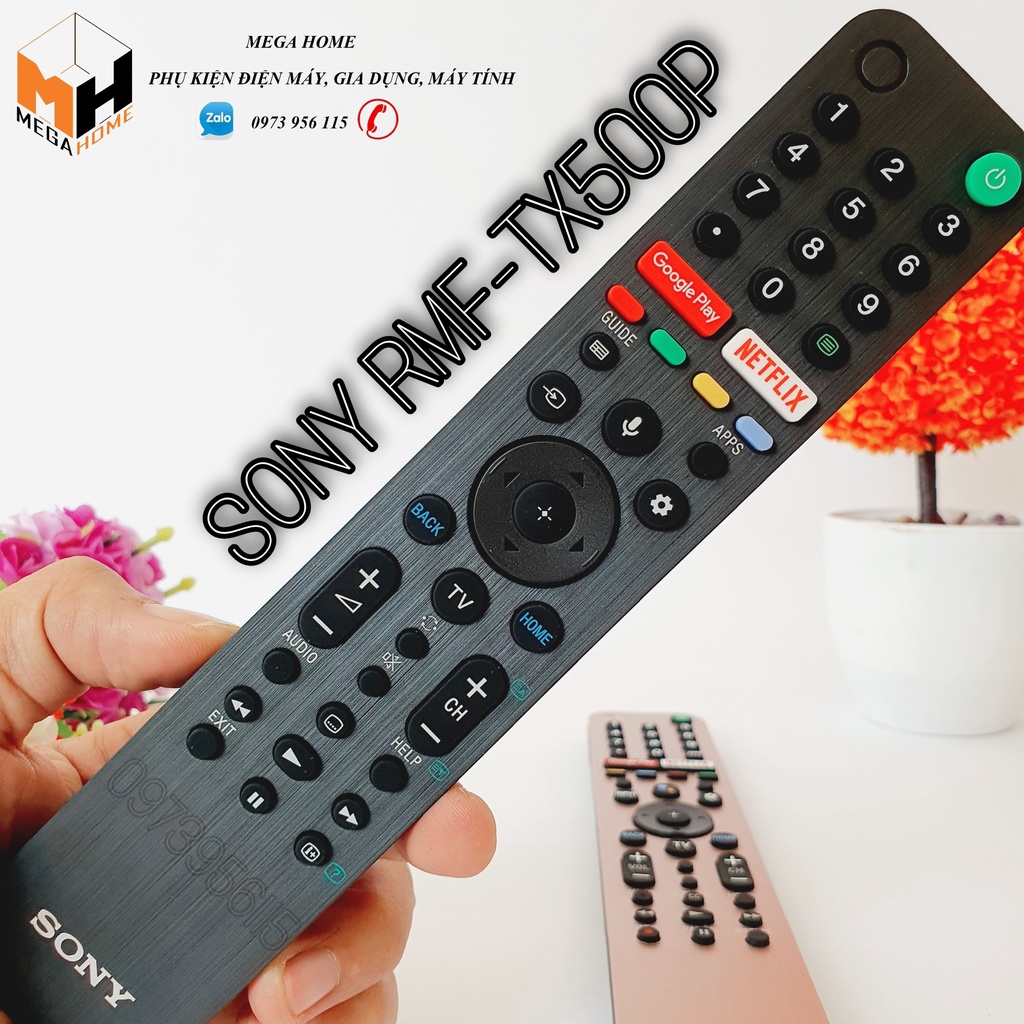 Điều khiển remote giọng nói tivi Sony smart (hàng mới 100%)