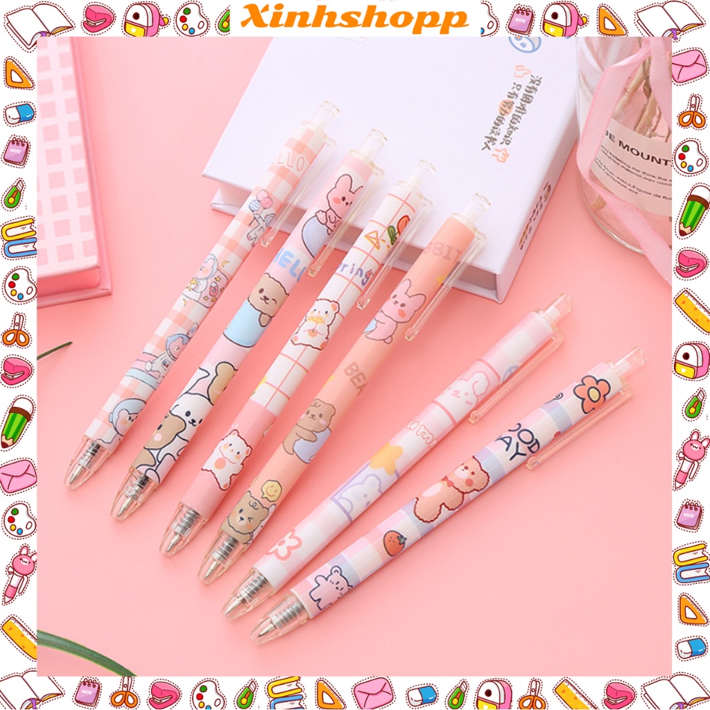 Bút Cao Cấp Hình Gấu Thỏ Cute