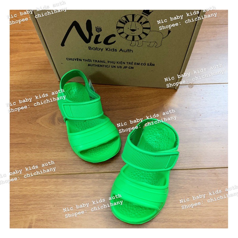 Sandal xanh lá cho bé authentic